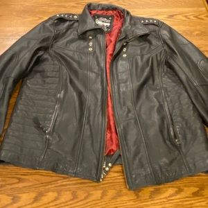 Affliction Leather Jacket - Limited Edition - XXL
